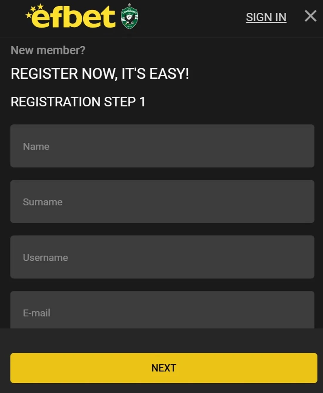 Step image